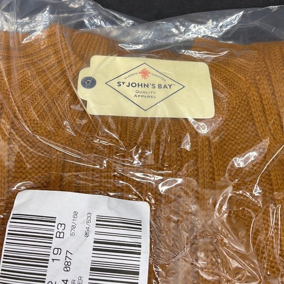 St. John's Bay Womens Pullover Ginger Sweater ( M ) - Picture 4 of 4